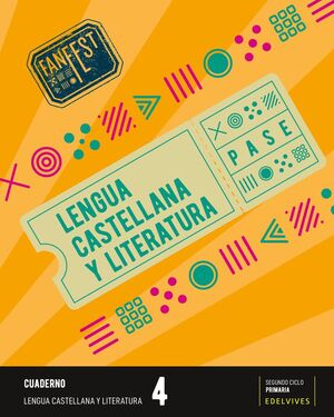LENGUA CASTELLANA Y LITERATURA 4EP - CUADERNO ¡OJALÁ! (PROYECTO FANFEST) LOMLOE 2023
