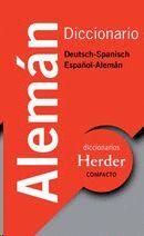 DIC. COMPACTO ALEMAN-ESPAÑOL HERDER