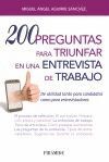 200 PREGUNTAS PARA TRIUNFAR EN UNA ENTREVISTA DE TRABAJO