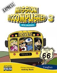 MISSION ACCOMPLISHED 3. EXPRESS. ACTIVITY BOOK.