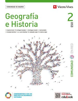 GEOGRAFÍA E HISTORIA 2º ESO  (COMUNIDAD EN RED MADRID) LOMLOE 2023