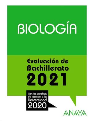 SELECTIVIDAD BIOLOGÍA 2021