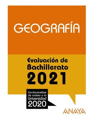 SELECTIVIDAD GEOGRAFÍA 2021
