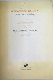 REFRANERO GENERAL IDEOLOGICO ESPAÑOL