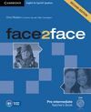 FACE 2 FACE 2ND PRE INTERM TB + DVD