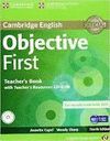 CAMBRIDGE OBJECTIVE FCE 4TH SPANISH TEACHER'S BOOK