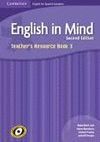 ENGLISH IN MIND 3 TRB SPANISH WITH CD AUDIO