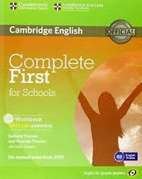 CAMBRIDGE COMPLETE FCE SCHOOLS 2ND SPANISH SPEAKERS WB NO KEY