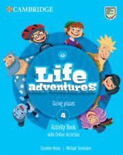 LIFE ADVENTURES 4. ACTIVITY BOOK. WITH HOME BOOK. LET AND ONLINE AC