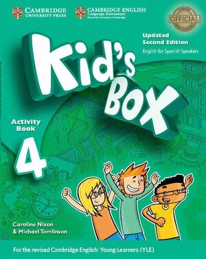 KIDS BOX 2ND UPDATED ESS  4 WB
