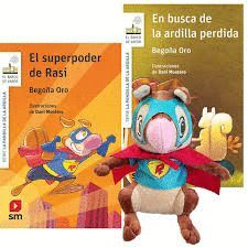 PACK SUPERRASI EN BUSCA DE LA ARDILLA PERDIDA + EL SUPERPODER DE RASI