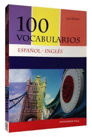 100 VOCABULARIOS ESPAÑOL INGLES