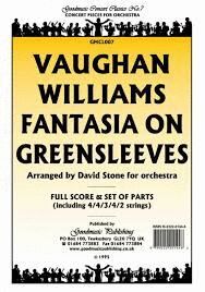 RALPH VAUGHAN WILLIAMS - FANTASIA ON GREENSLEEVES (STONE) PACK